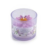 Lumanare parfumata aroma Flori de Iris &Oslash; 7 cm x 6 H
