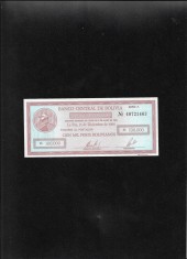 Rar! Bolivia 10 centavos de boliviano pe 100.000 pesos bolivianos 1984 seria40721463 aunc