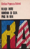 Relatii intre Romania si S.U.A pina in 1914