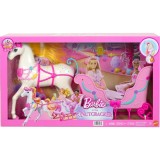 Set de joaca, Barbie in The Nutcracker Land Of Sweets Horse &amp; Sled, JNH63