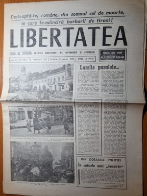 libertatea 3 martie 1990-art. targu jiu,oradea,timisoara,gabi lunca, foto