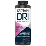 Pudră antiperspirantă Certain Dri Women&amp;#039;s Body Powder, fără talc, pentru corp și picioare, 226 g