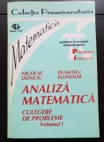 Analiză matematică. Pregătire intensivă. Culegere de probleme, vol. I - Nicolae Donciu, Dumitru Flondor