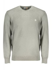 Pulover barbati, cu mini logo brodat, Regular fit, gri deschis, 2XL