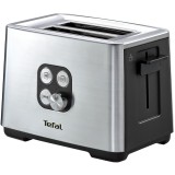 Prajitor de paine Equinox TT420D30, 900 W, functie de dezghetare si reincalzire, 7 niveluri, inox/negru, Tefal