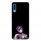 Husa compatibila cu Samsung Galaxy A70 Silicon Gel Tpu Model Demon Slayer Akaza