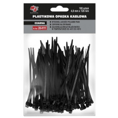 MA Professional Set 100 Buc Colier Plastic 4,8X120MM Negru 20-H11