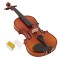 Vioara clasica DEPOX&reg;, marime 1/2, lemn, toc din material