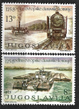 B0976 - Iugoslavia 1981 - Transporturi 2v.neuzat,perfecta stare,, Nestampilat