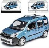 Macheta Renault Kangoo albastra cu vitrina 1:43