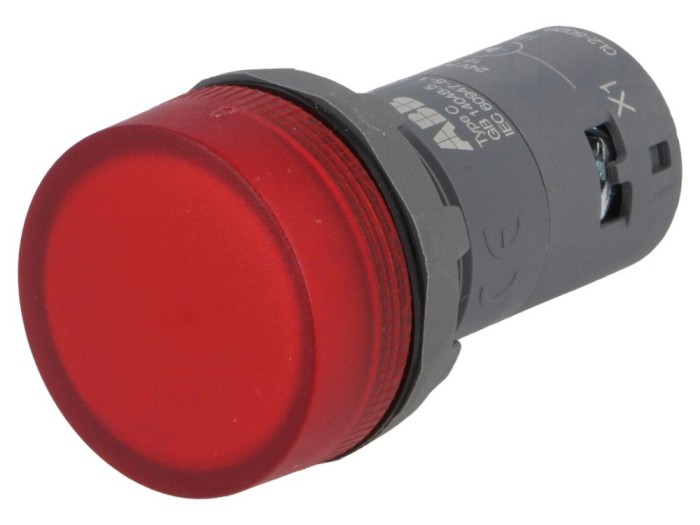 Lumină de control LED &Oslash;22mm, 24V AC/DC