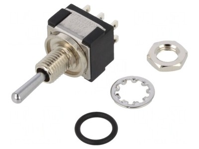 Comutator Basculant DPDT 3 Pini 6A 125VAC foto