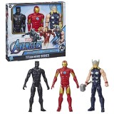 Set 3 figurine Marvel Avengers Titan Hero Series, Multicolor