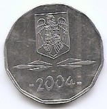 Romania 5000 lei 2004 - Aluminiu, 23,5 mm, KM-158 (2)