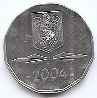 Romania 5000 lei 2004 - Aluminiu, 23,5 mm, KM-158 (2)