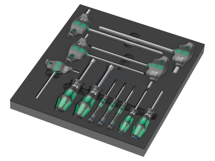 Set șurubelnițe imbus Hex-Plus 12 bucăți