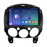 Navigatie dedicata cu Android Mazda 2 2007 - 2014, 8GB RAM, Radio GPS Dual