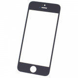 Geam Sticla iPhone 5, Negru