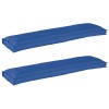 VidaXL Set de perne pentru palet 2 pcs Albastru regal 150 x 40 x 8 cm 42001715