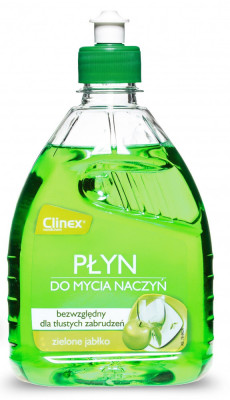 CLINEX Hand Wash, 500 ml, cu pompita, detergent lichid pentru degresarea vaselor, cu miros de mar foto