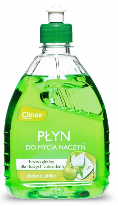 CLINEX Hand Wash, 500 ml, cu pompita, detergent lichid pentru degresarea vaselor, cu miros de mar