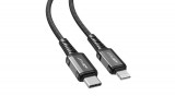 Acefast C1-01 Cablu USB-C Lightning, 1,2 m (negru)