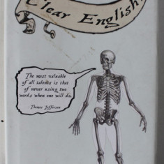 WHO 'S AFRAID OF CLEAR ENGLISH ? by DAVID ARSCOTT , 2015