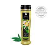 Shunga Orcanica Green Tea - Ulei de Masaj cu Aromă de Ceai Verde, 240 ml