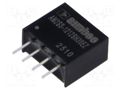 Convertor DC/DC AIMTEC AM2SS-EZ 2W 12V 0.167A 10.8-13.2V SIP4 foto