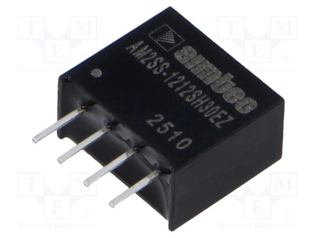 Convertor DC/DC AIMTEC AM2SS-EZ 2W 12V 0.167A 10.8-13.2V SIP4