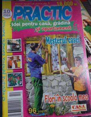 Revista PRACTIC IDEI pentru casă, grădină și apartament - octombrie 2004 foto