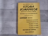 Istoria romanilor.Perioada antica,medie,moderna si contemporana.Sinteze pentru bacalaureat- Marcela Nica