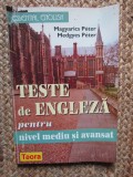 TESTE de ENGLEZA pentru nivel mediu si avansat - Magyarics Peter / Medgyes Peter