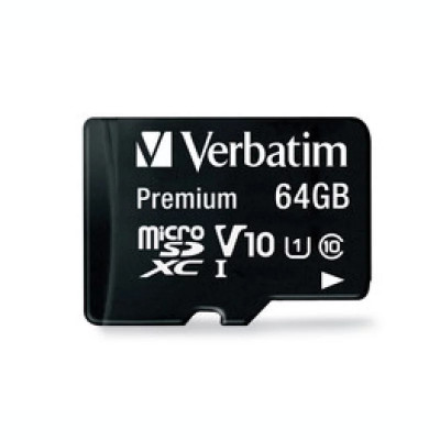 Card memorie MICROSD cu adaptor 64GB VERBATIM 44084 foto