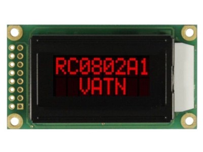 Afișaj LCD Alfanumeric 8x2 cu LED foto