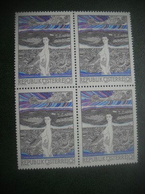 HOPCT TIMBRE MNH 772 ARTA MODERNA 1977 -1 VAL AUSTRIA foto