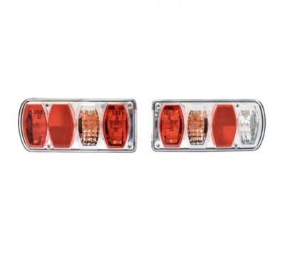 Set 2 lampi spate universale 223x101x53mm foto