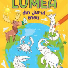 Lumea din jurul meu. Carte de colorat - Luminita Albu