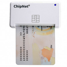 ChipNet Cititor carduri electronic DNIe DNI 3.0 si 4.0 si carduri cu cip - RESIGILAT