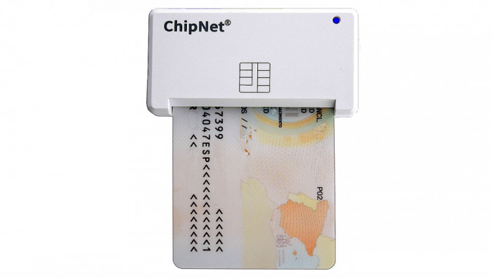 ChipNet Cititor carduri electronic DNIe DNI 3.0 si 4.0 si carduri cu cip - RESIGILAT