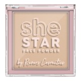Pudră compactă She Star nr. 4 Olive, Revers, 10 g