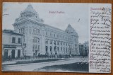 Carte postala circulata , Bucuresti , Palatul Postelor , 1902 , clasica, Printata