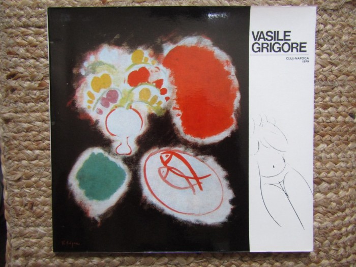 EXPOZITIE DE PICTURA , DESEN SI GUASE de VASILE GRIGORE , 1979