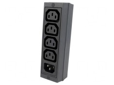 Conector Alimentare AC Spliter 10A 250VAC IEC 60320 Lipire