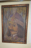 Cumpara ieftin Tablou superb vechi - Portretul lui Vlad Tepes, Natura, Ulei, Altul