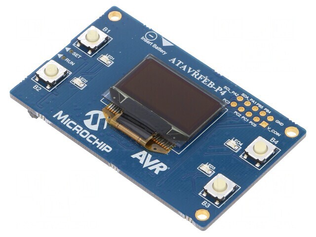 Kit Dezvoltare Microchip AVR ATTINY pentru Ecran