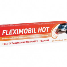 Fleximobil Hot Gel Emulsionat 100 grame Fiterman