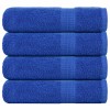 VidaXL Prosoape de baie 4 buc Albastru 100x150 cm 360 g/m&sup2; 100% bumbac 136717