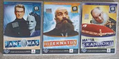 SET 3 DVD-URI FILME: FILMELE ADEVARUL: FANTOMAS, HIBERNATUS, MANIA GRANDORII-250252 foto