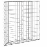 Cumpara ieftin Strat inaltat gabion trapez, 100x20x100 cm, otel galvanizat